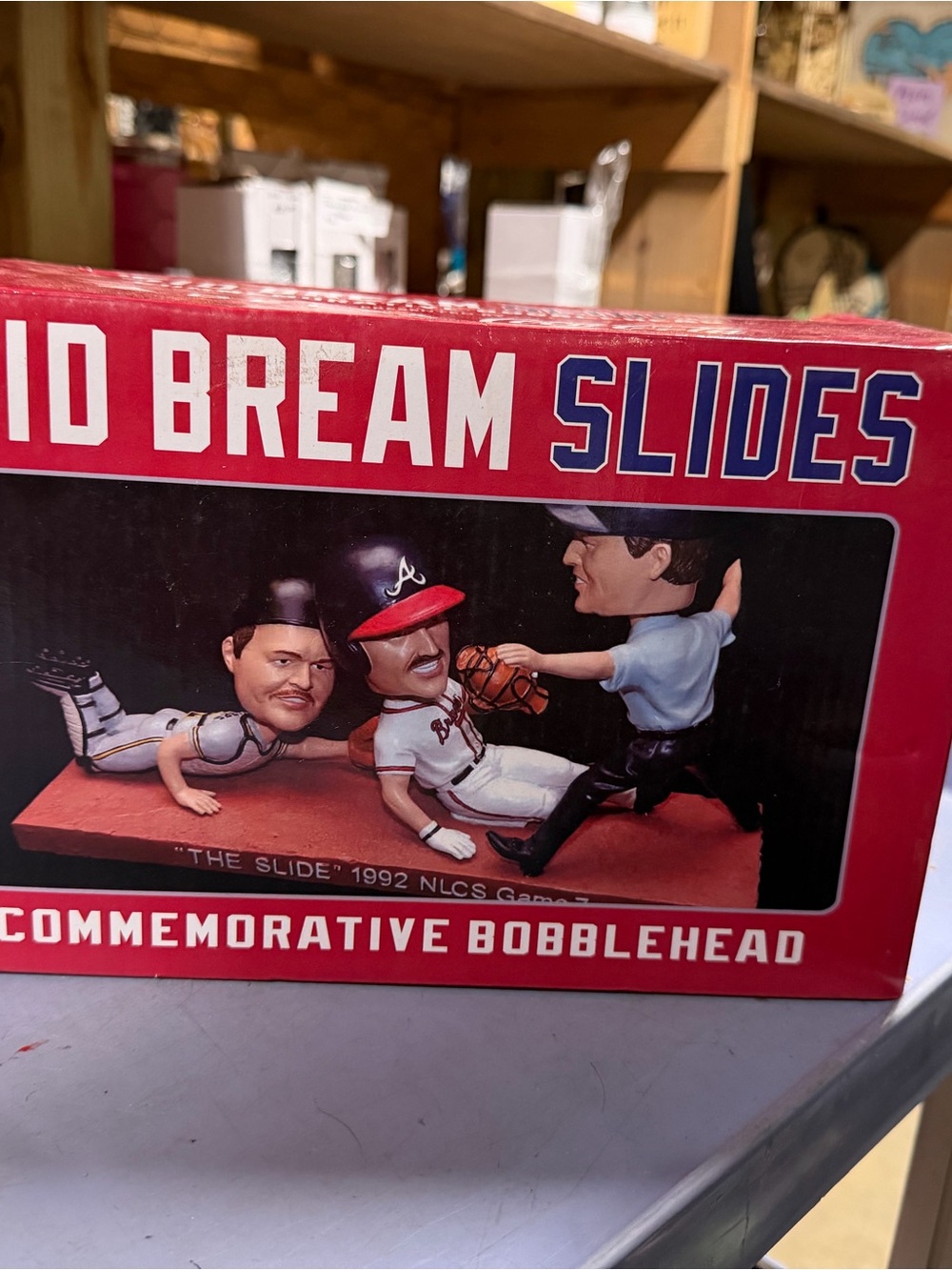 Coca-Cola Red Commemorative Bobblehead Display